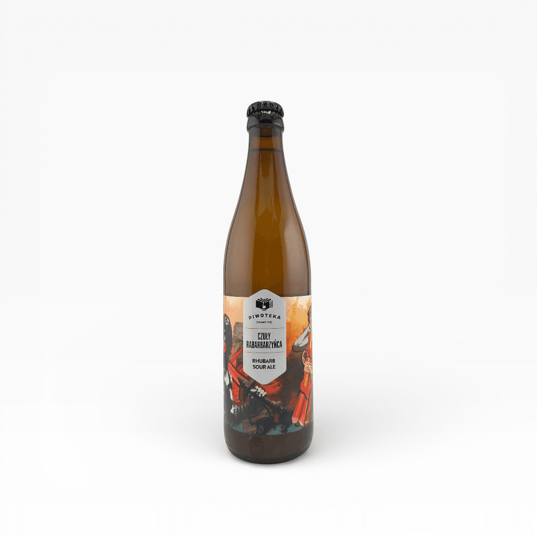 Piwoteka - Czuły Rabarbarzyńca Bezalkoholowe Rhubarb Sour Ale 500ml
