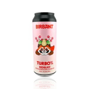 Birbant - TurbO% Redblast Bezalkoholowe Sour Ale 500ml Puszka z Kaucją