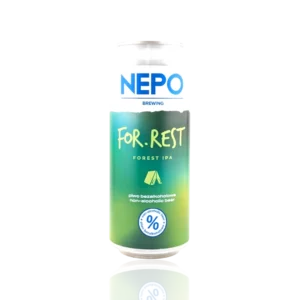 Nepomucen - For.Rest Non-Alcoholic Forest IPA 500ml Puszka z Kaucją