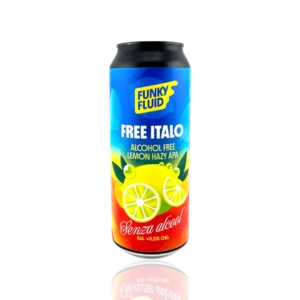 Funky Fluid - Free Italo Non-Alcoholic Lemon Hazy APA 500ml Puszka z Kaucją