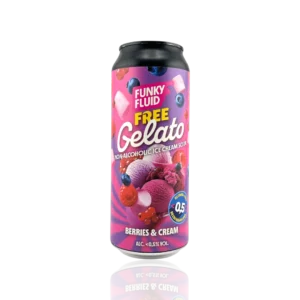 Funky Fluid - Free Gelato Berries & Cream 500ml Puszka z Kaucją