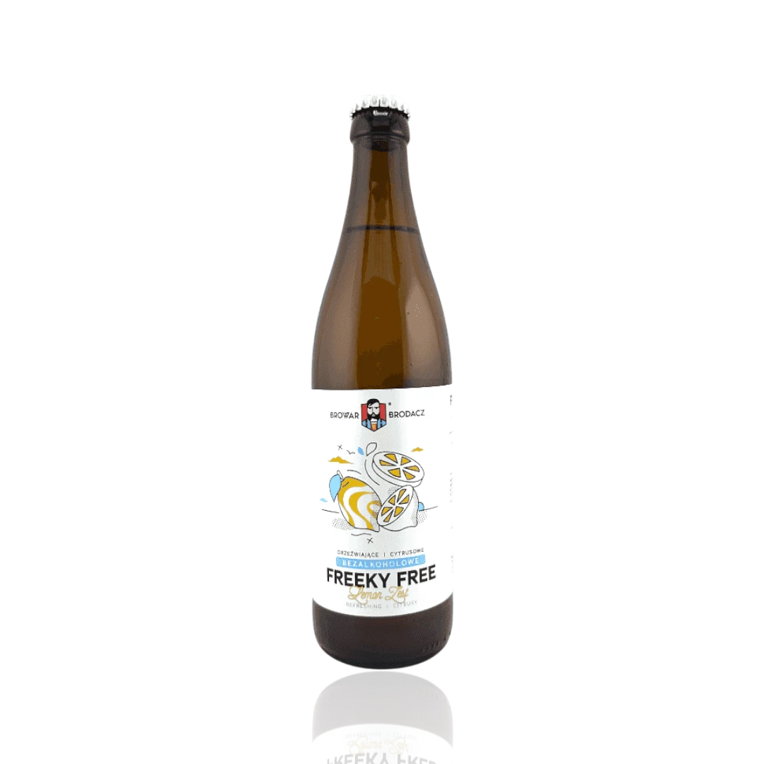 Brodacz - Bezalkoholowe Freeky Free Lemon Zest 500ml
