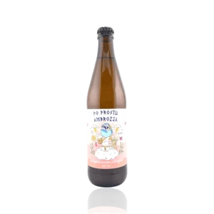 Moczybroda - Po Prostu Ambrozja Brzoskwinia & Nektarynka Bezalkoholowe Sour Ale 500ml