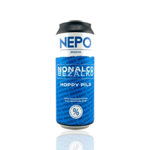 Nepomucen - Nonalco Bezalko Non Alcoholic Pils 500ml Puszka z Kaucją