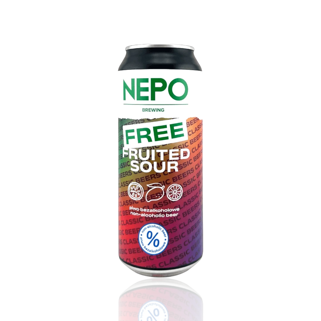Nepomucen - FREE Fruited Sour 500ml Puszka z Kaucją
