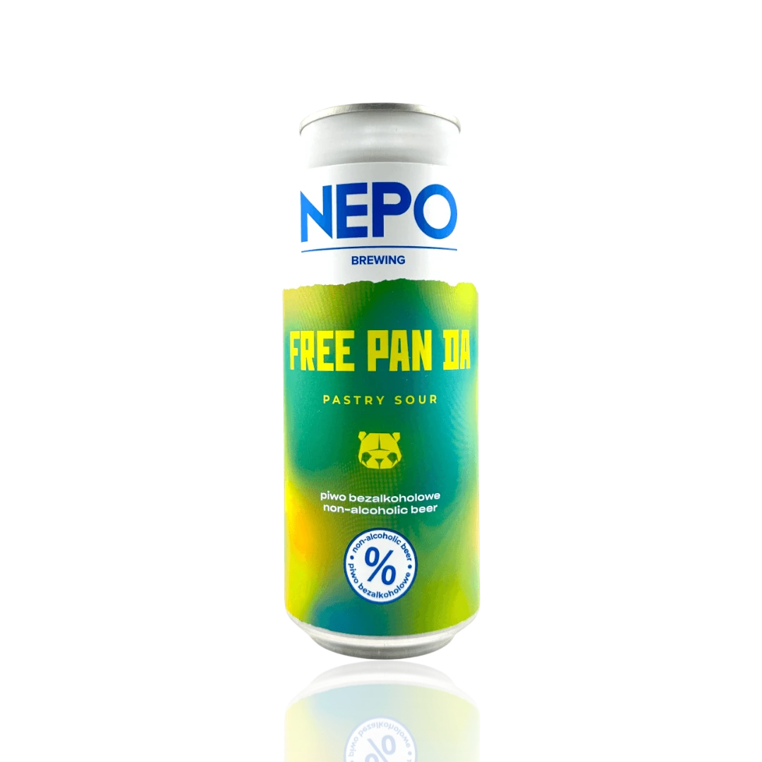 Nepomucen - Free Pan Da Bezalkoholowe Pastry Sour Ale 500 ml Puszka z Kaucją