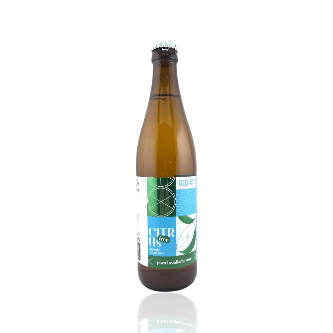 Recraft - Bezalkoholowe Citrus IPA 500ml Butelka Bezzwrotna