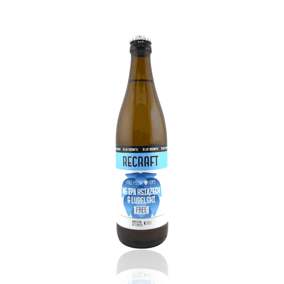 Recraft - Bezalkoholowe Free Polish Hops NEIPA Książęcy x Lubelski 500ml