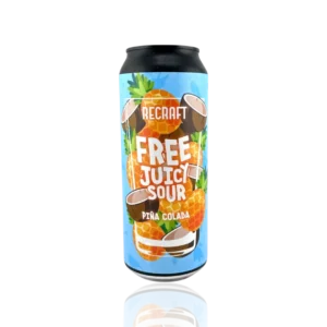 Recraft - Bezalkoholowe Free Juicy Sour Pina Colada 500ml Puszka Bezzwrotna
