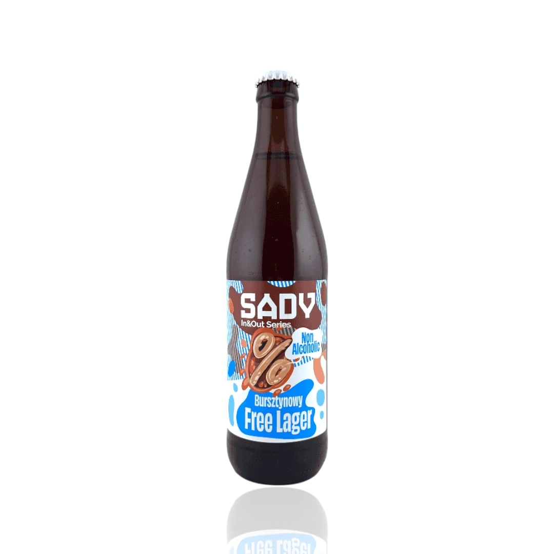 Sady - In & Out Bursztynowy Free Lager Non-Alcoholic 500ml