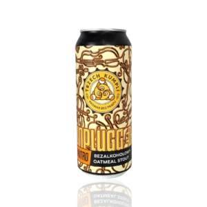 Trzech Kumpli - Unplugged Bezalkoholowy Oatmeal Stout 500ml Puszka