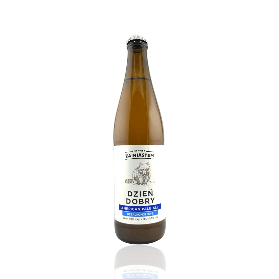 Za Miastem - Dzień Dobry Bezalkoholowe American Pale Ale 500 ml